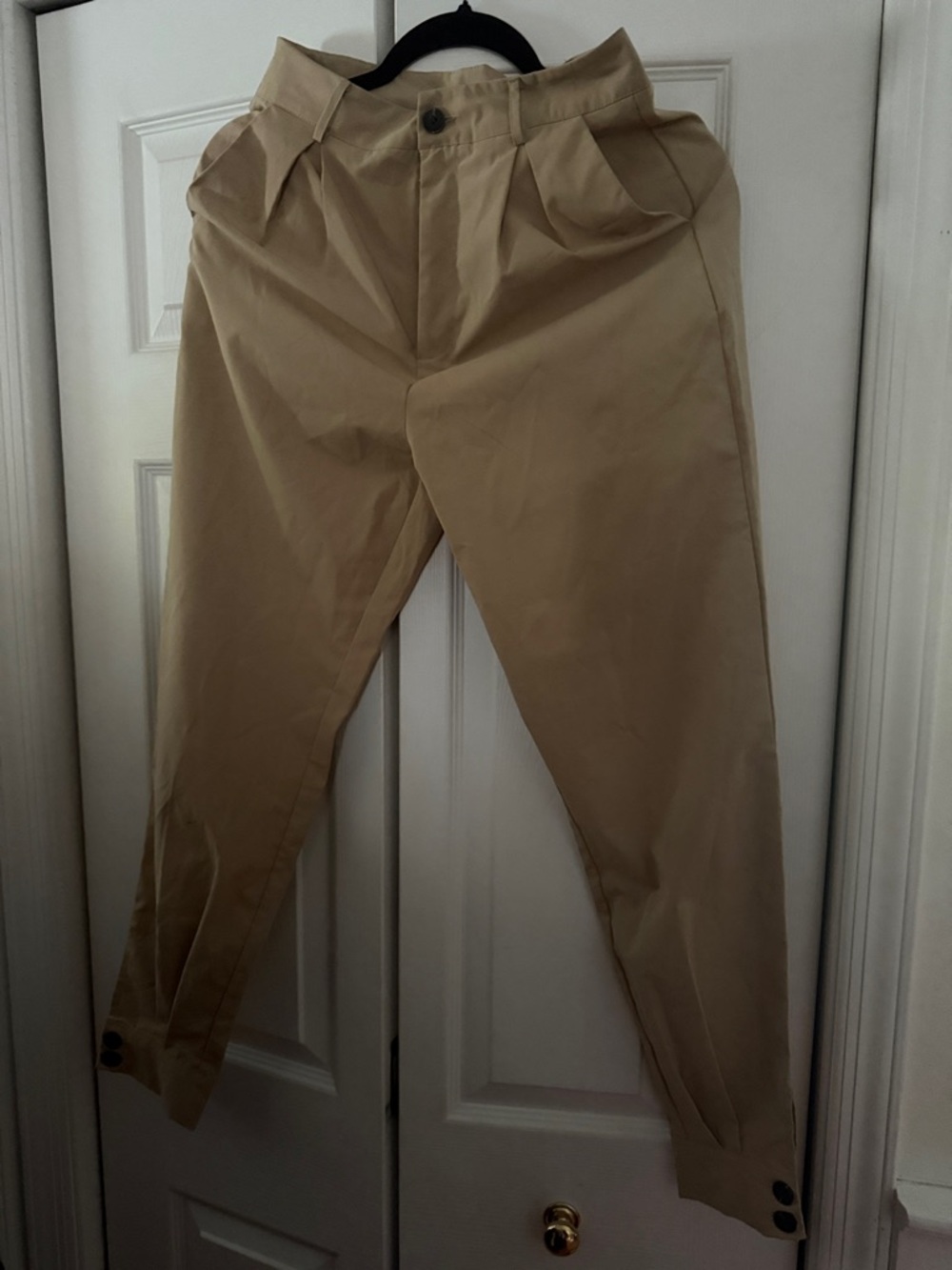 SHEIN Men's Pleated Chinos in Khaki Tan preppy old money Romantic